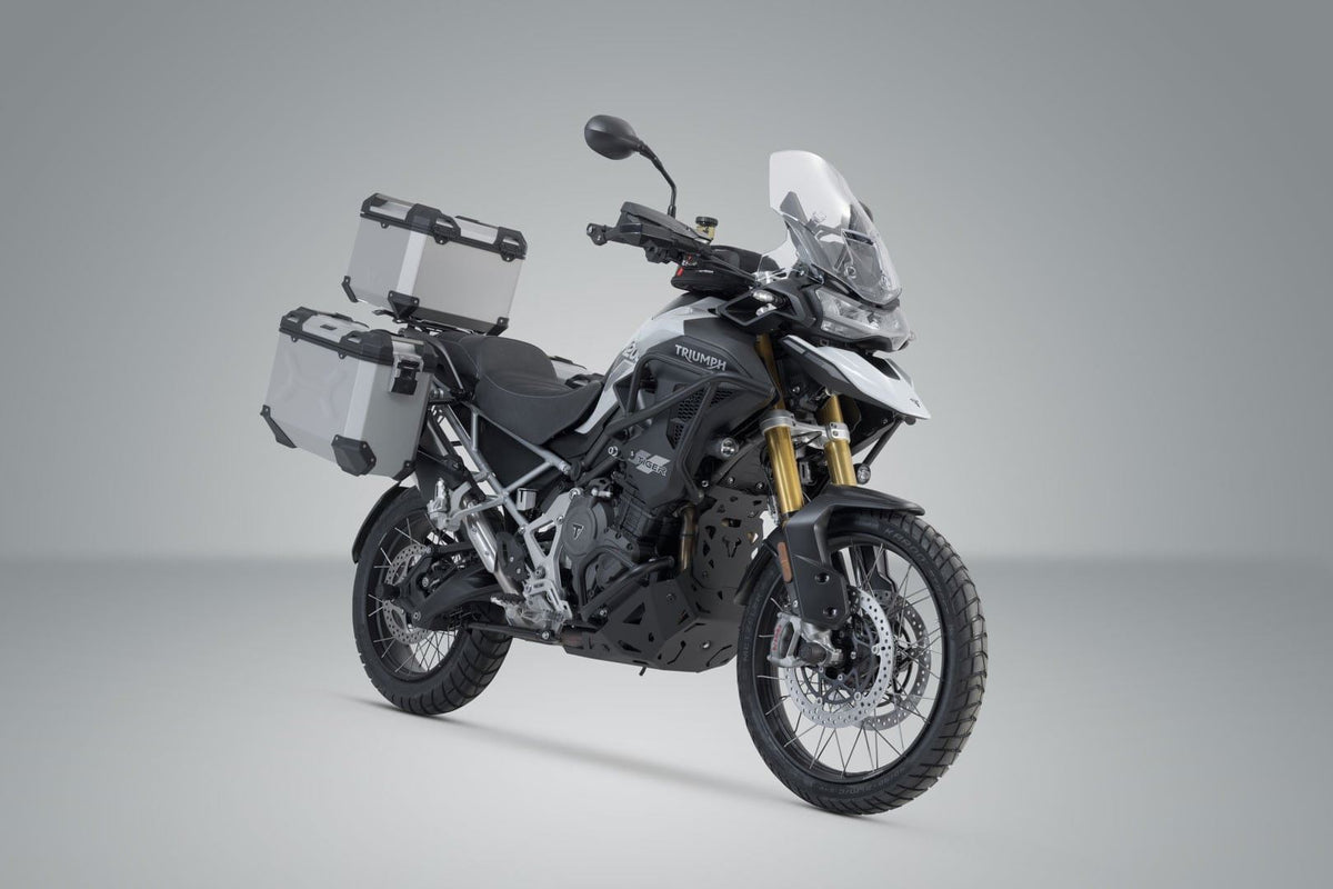 Adventure set luggage Silver. Tiger 1200 Rally Pro/GT/GT Pro (22-).