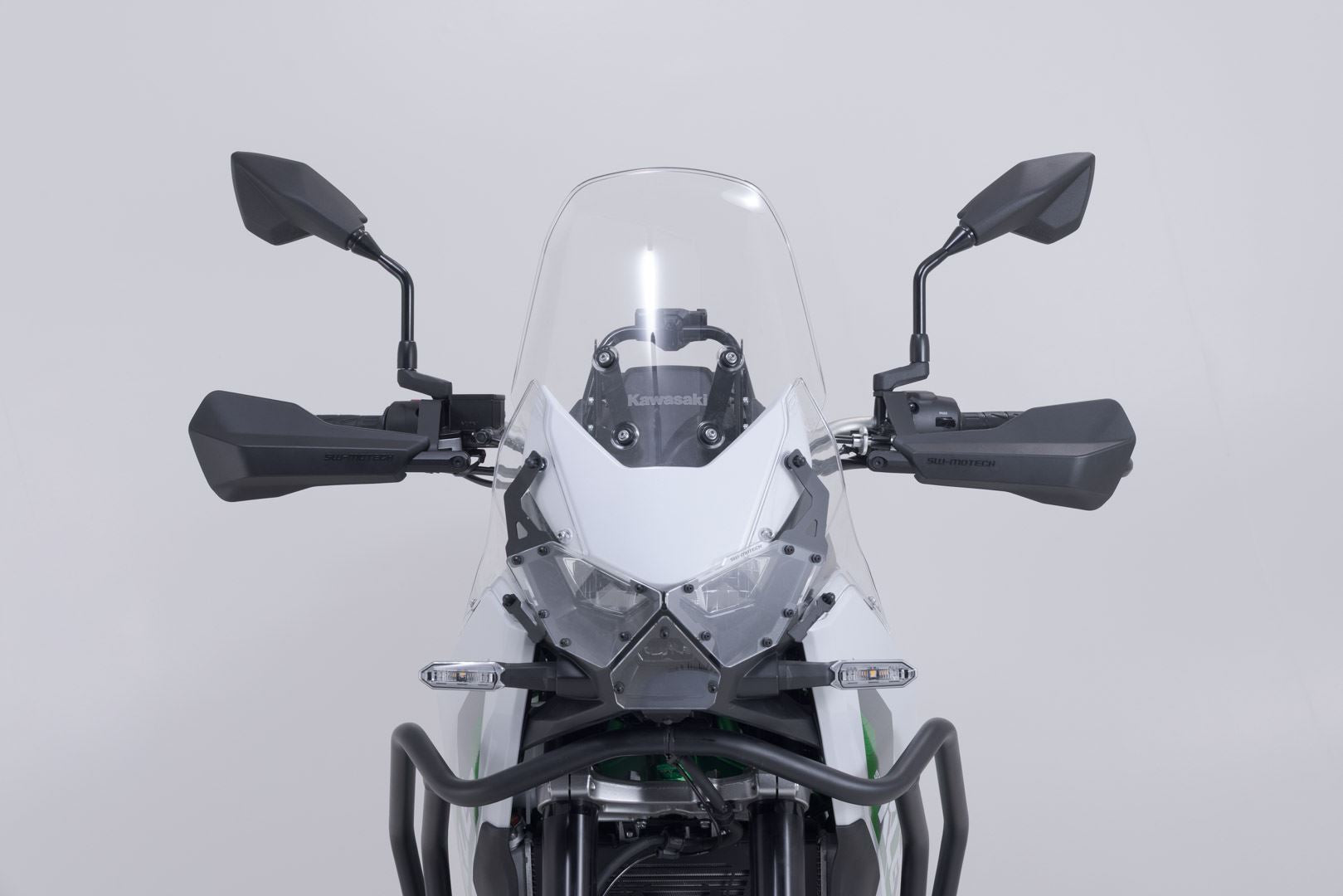 Sport handguard kit Black. Kawasaki KLE500 / KLE500 SE (26-).