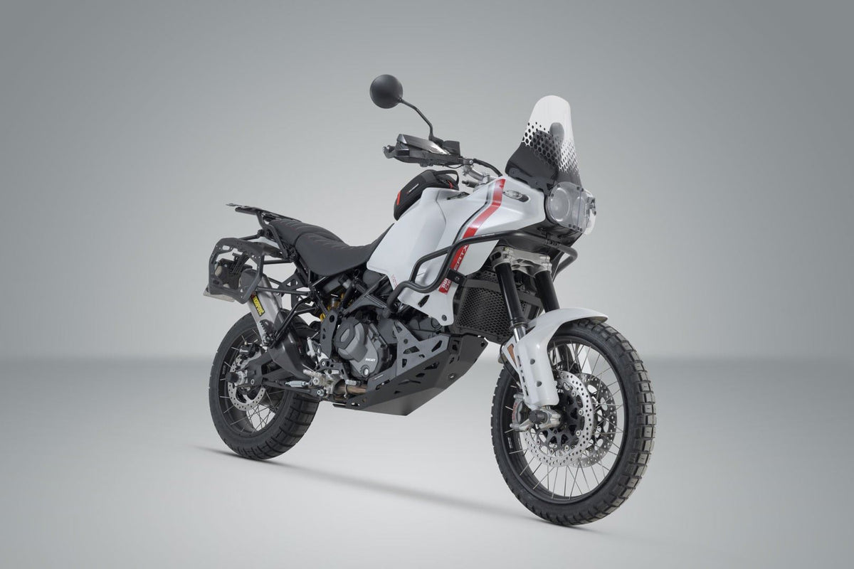 Adventure set DUSC with top case XL Black. Ducati DesertX (22-)/Rally (23-). US model.