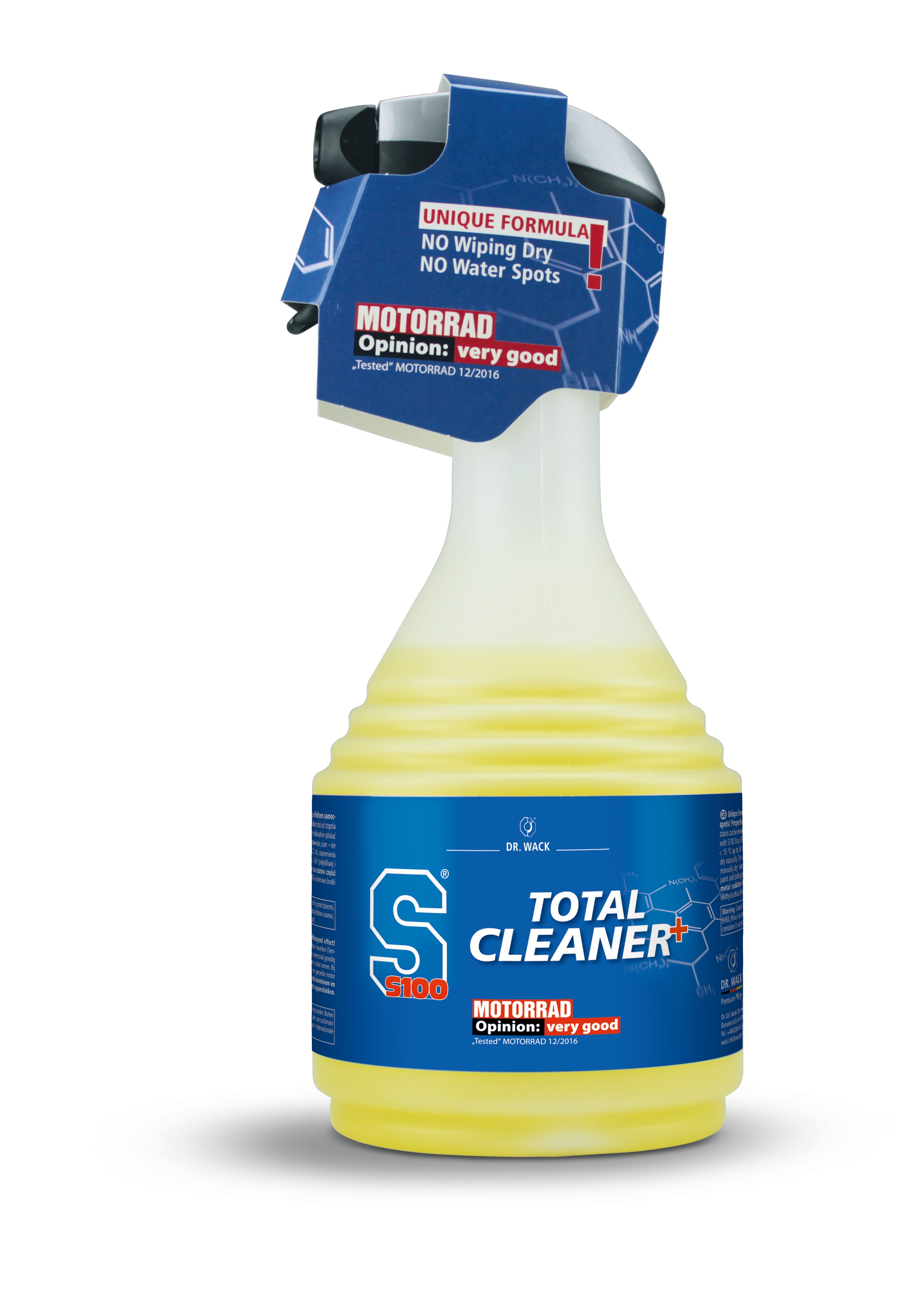 S100 Motorcycle Total Cleaner 5 Litre Plastic Canister