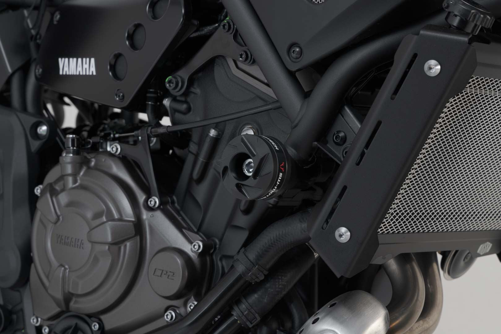 Frame slider kit Black. Yamaha XSR700 (15-) / XTribute (19-).