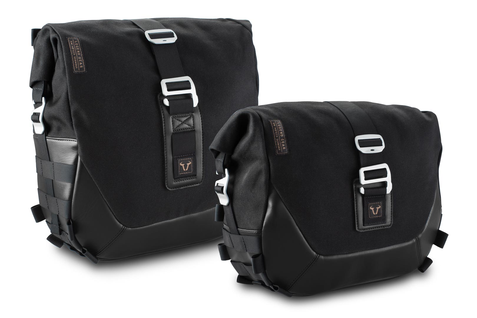 Legend Gear Side Bag System LC Ducati Scrambler (14-) Models Black Edition