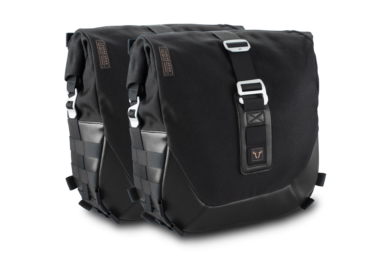 Legend Gear Side Bag System LC Triumph Bonneville T100 (16-) / T120 (15-) Black Edition