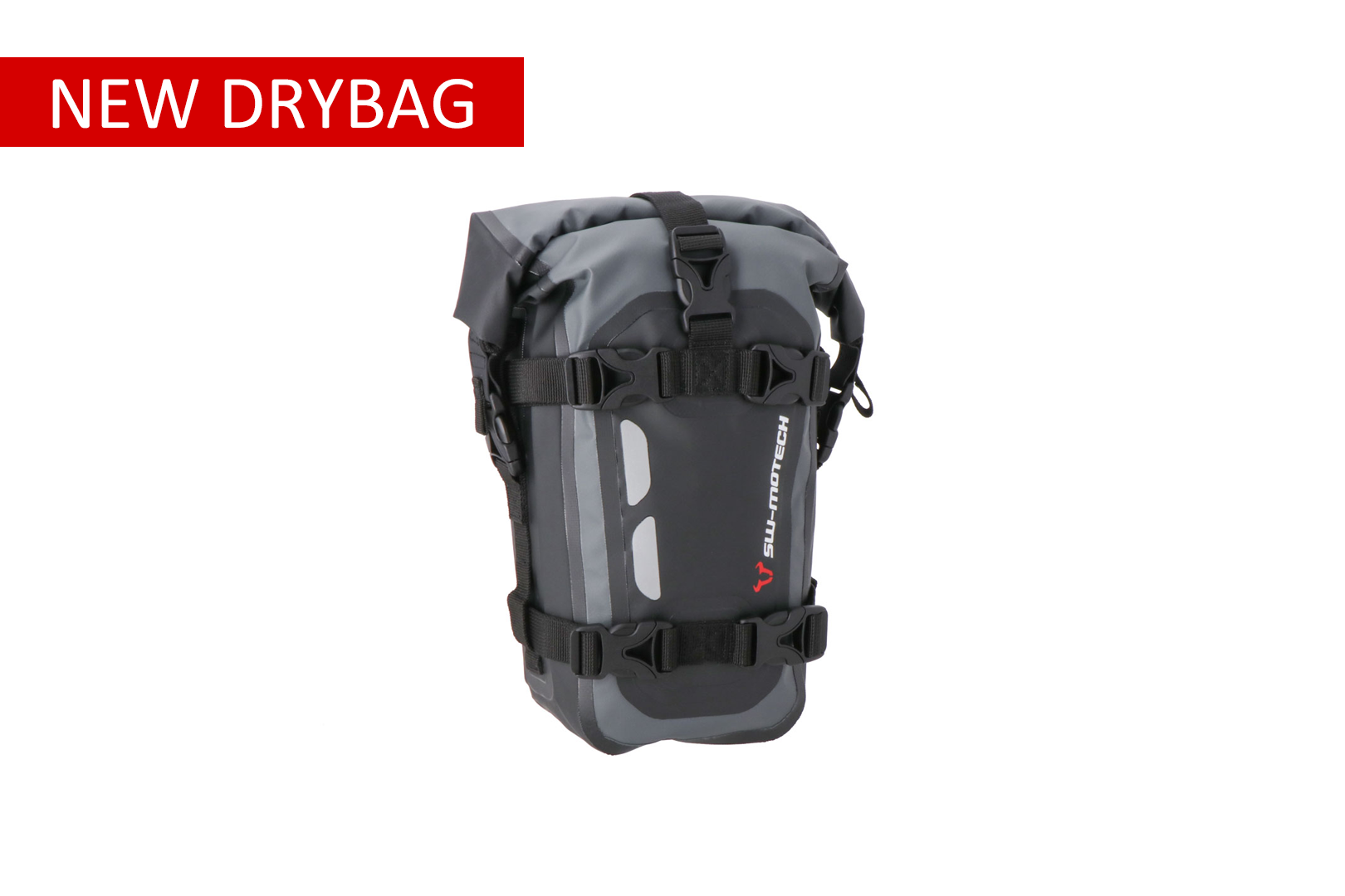 Drybag 80 tail bag Waterproof Grey/black 8 litre
