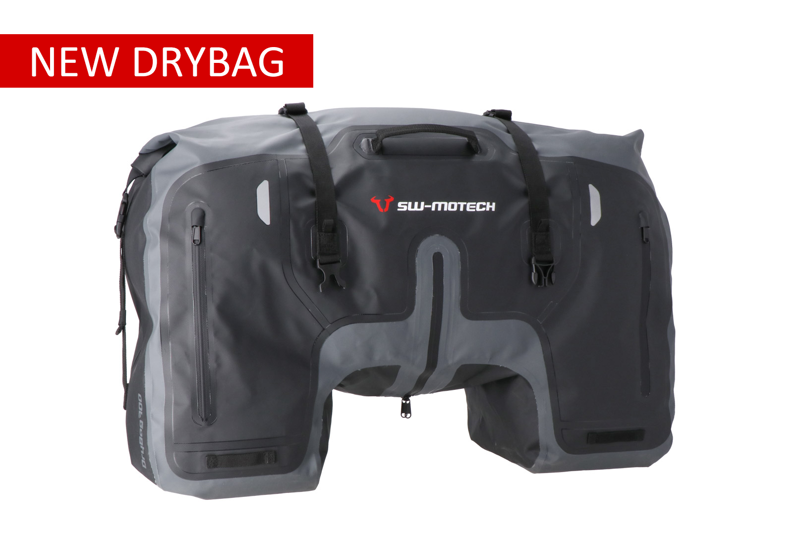 Drybag 700 tail bag Waterproof Grey/black 70 litre