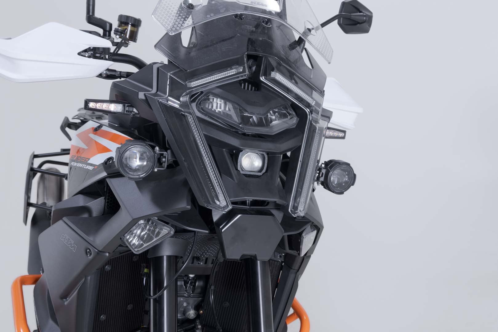 Light mounts Black. KTM 1390 Super Adventure S / EVO (24-).