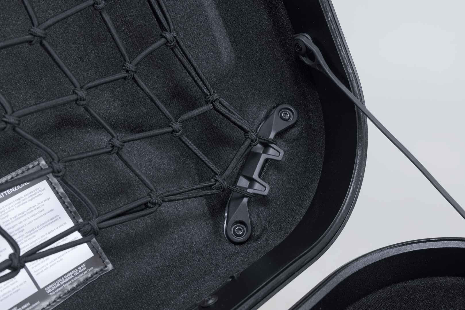 Lid net XXL Black. For DUSC XL. 24.0 cm x 40.0 mm.