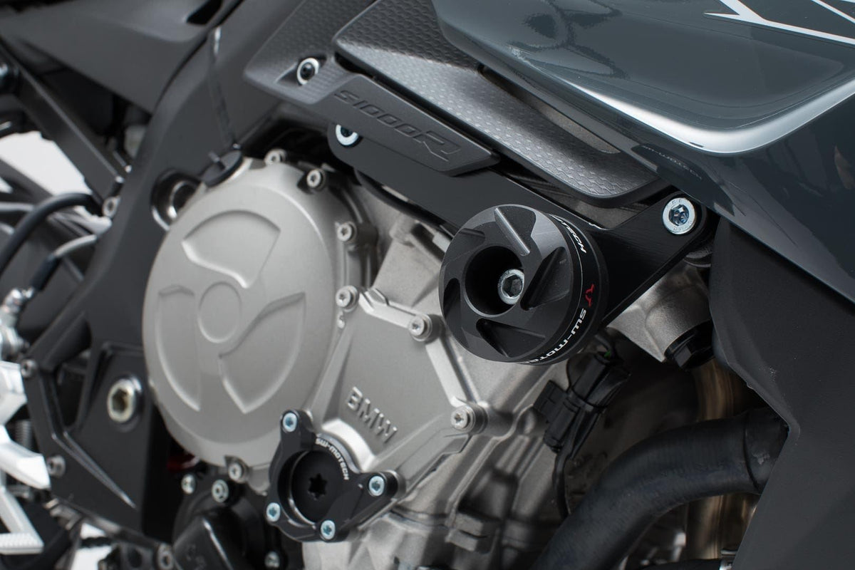Frame slider kit Black. BMW S 1000 R (16-20).