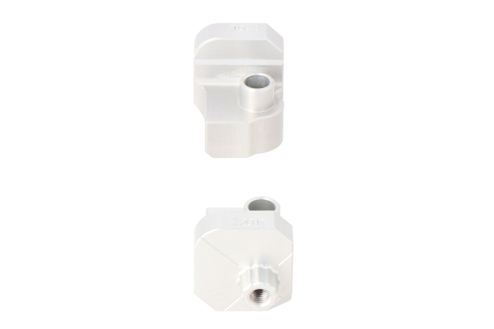 Mounting kit for EVO footrest Silver. Aprilia Tuareg 660 (21-).