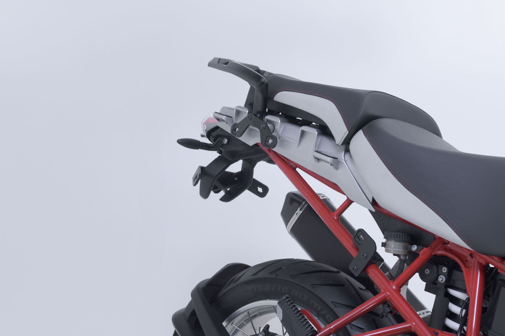 PRO side carrier Black. BMW R1200GS (04-12) / Adv (06-13).
