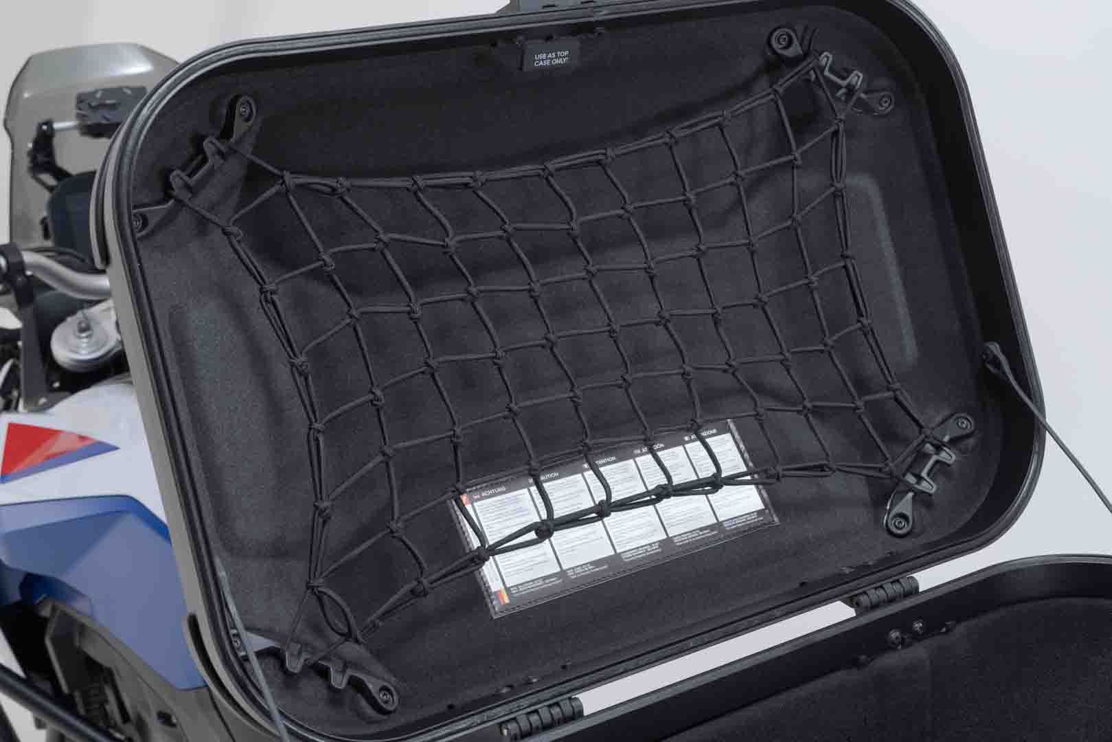 Lid net XXL Black. For DUSC XL. 24.0 cm x 40.0 mm.