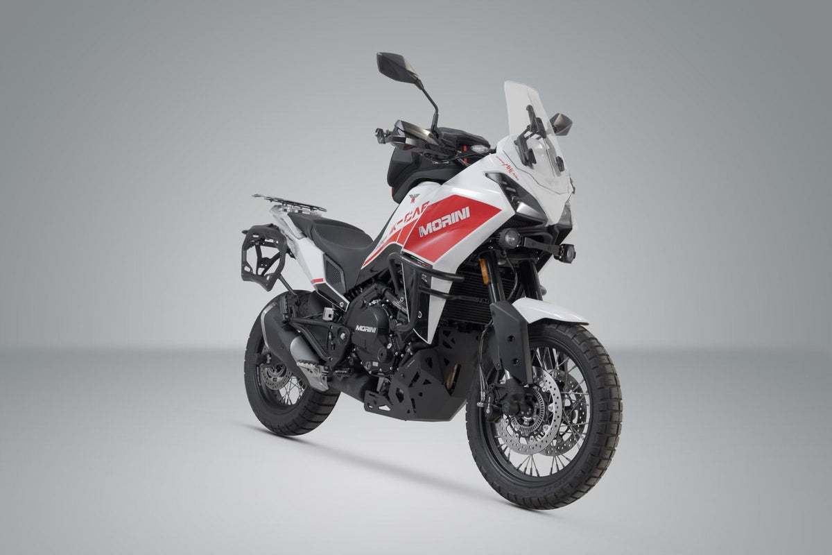 Adventure set DUSC with top case XL Black. Moto Morini X-Cape 650 (21-).