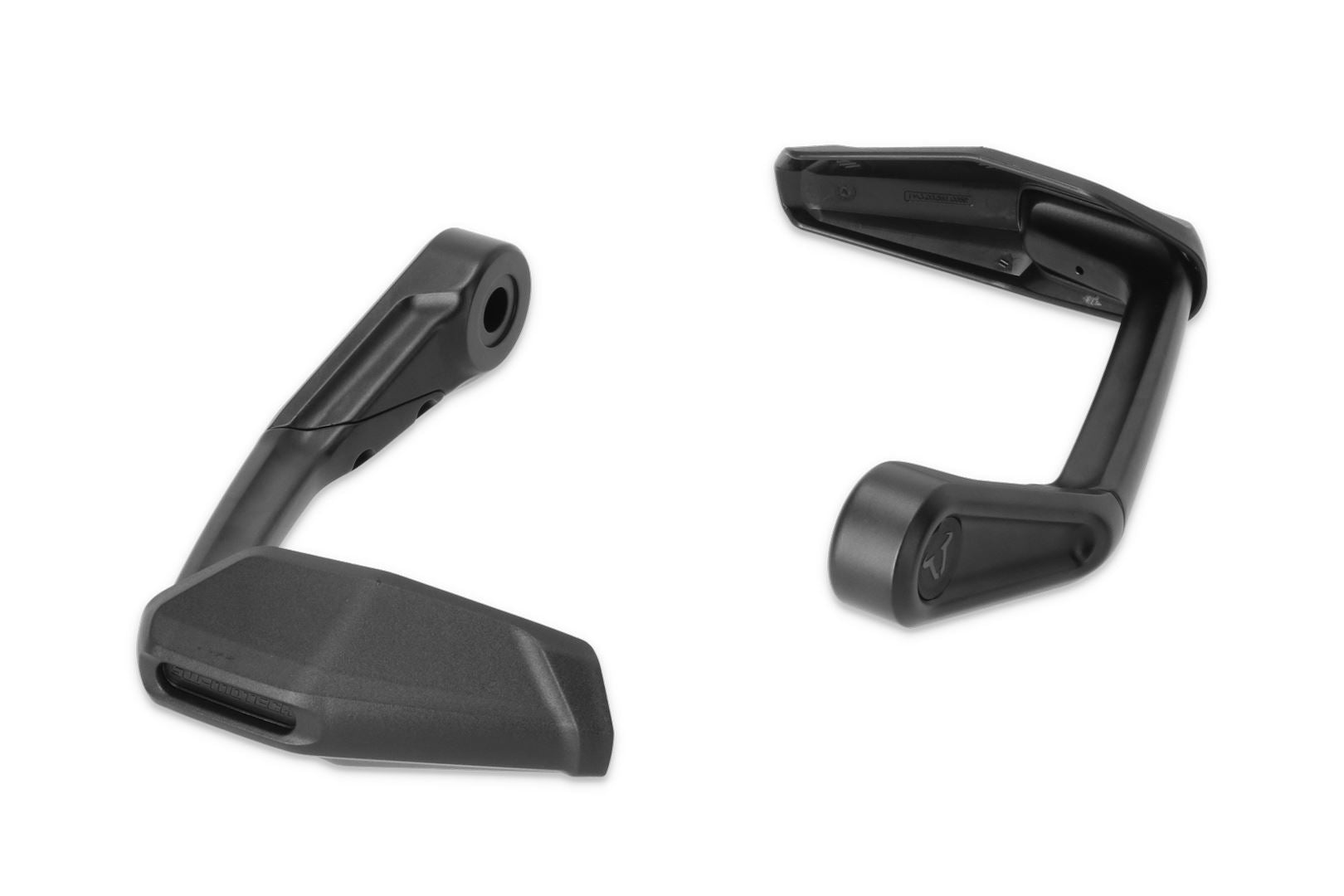 Lever guards with wind protection Black. Triumph Trident 660 (21-).