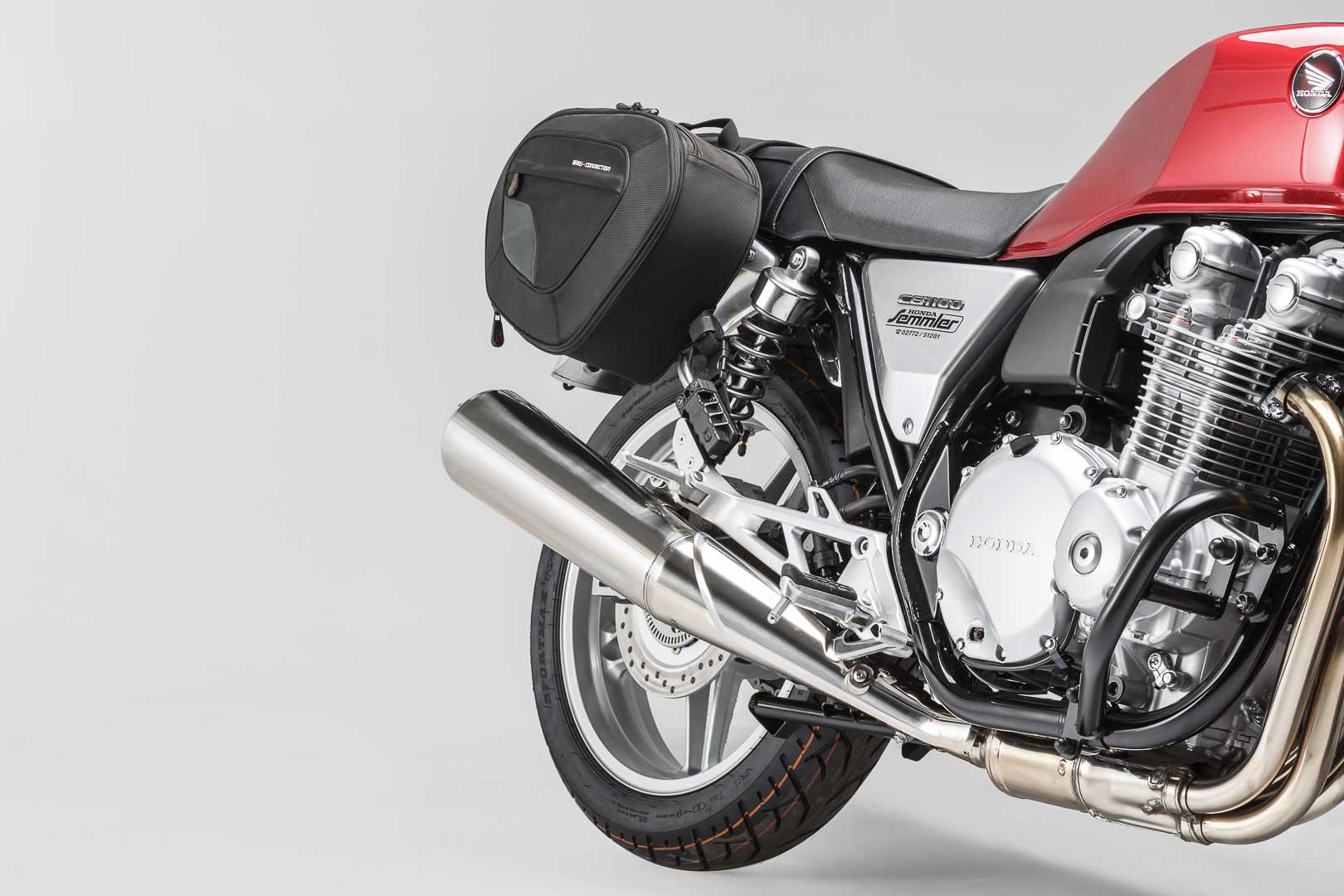 BLAZE Saddlebag Set Honda CB1100 / EX (12-16) Black/Grey