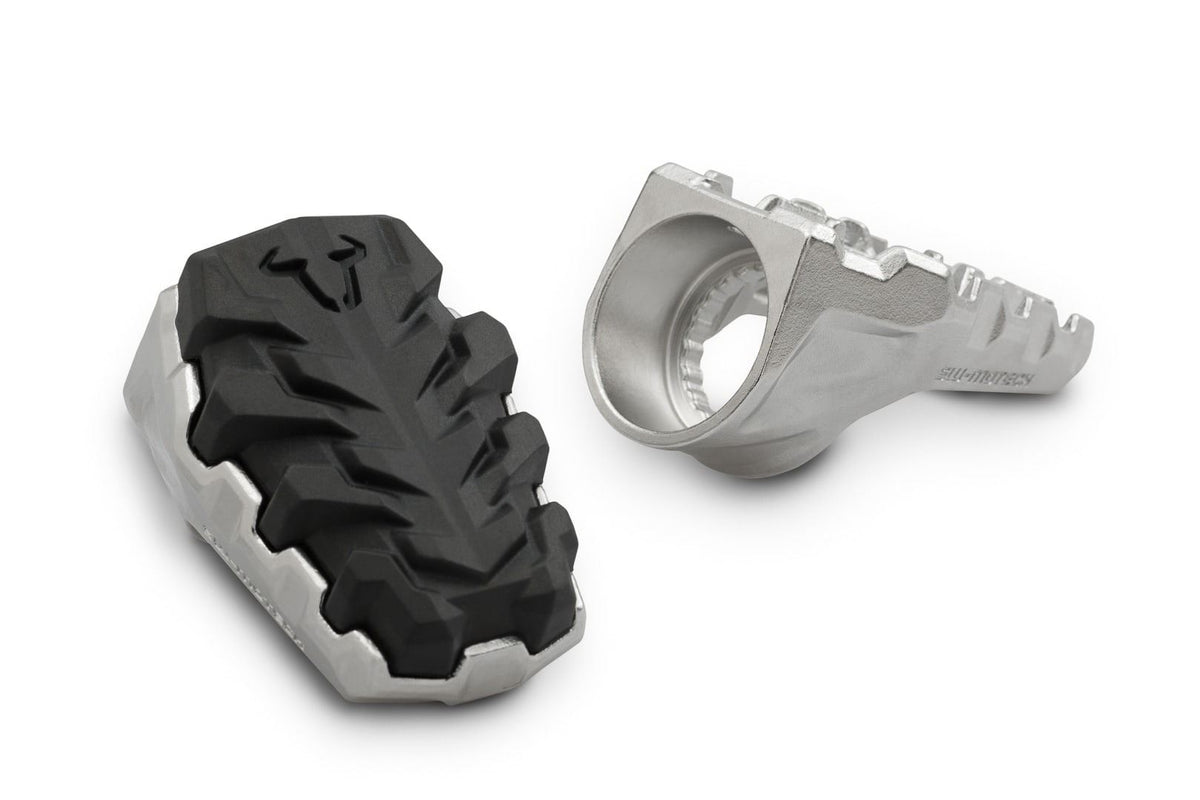 EVO footrest Stainless steel Adjustable