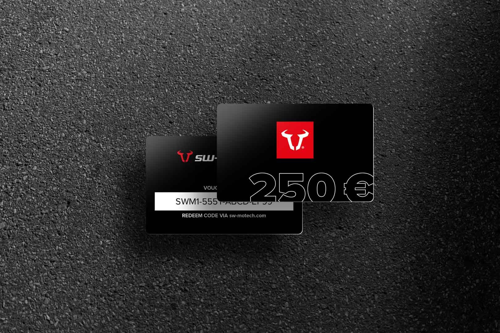 Webshop voucher 250 Euro Free gift: Scarf.