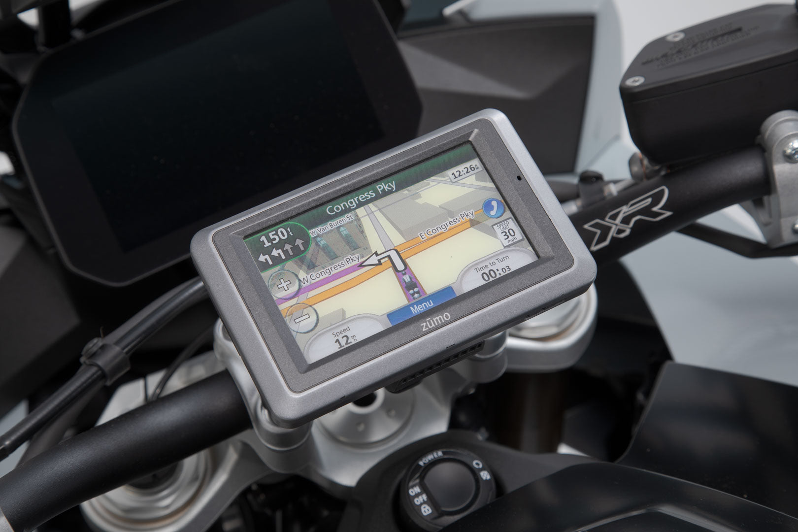 GPS Mount for Handlebar BMW S1000R, S1000XR, F 750/850 GS/900 R Black