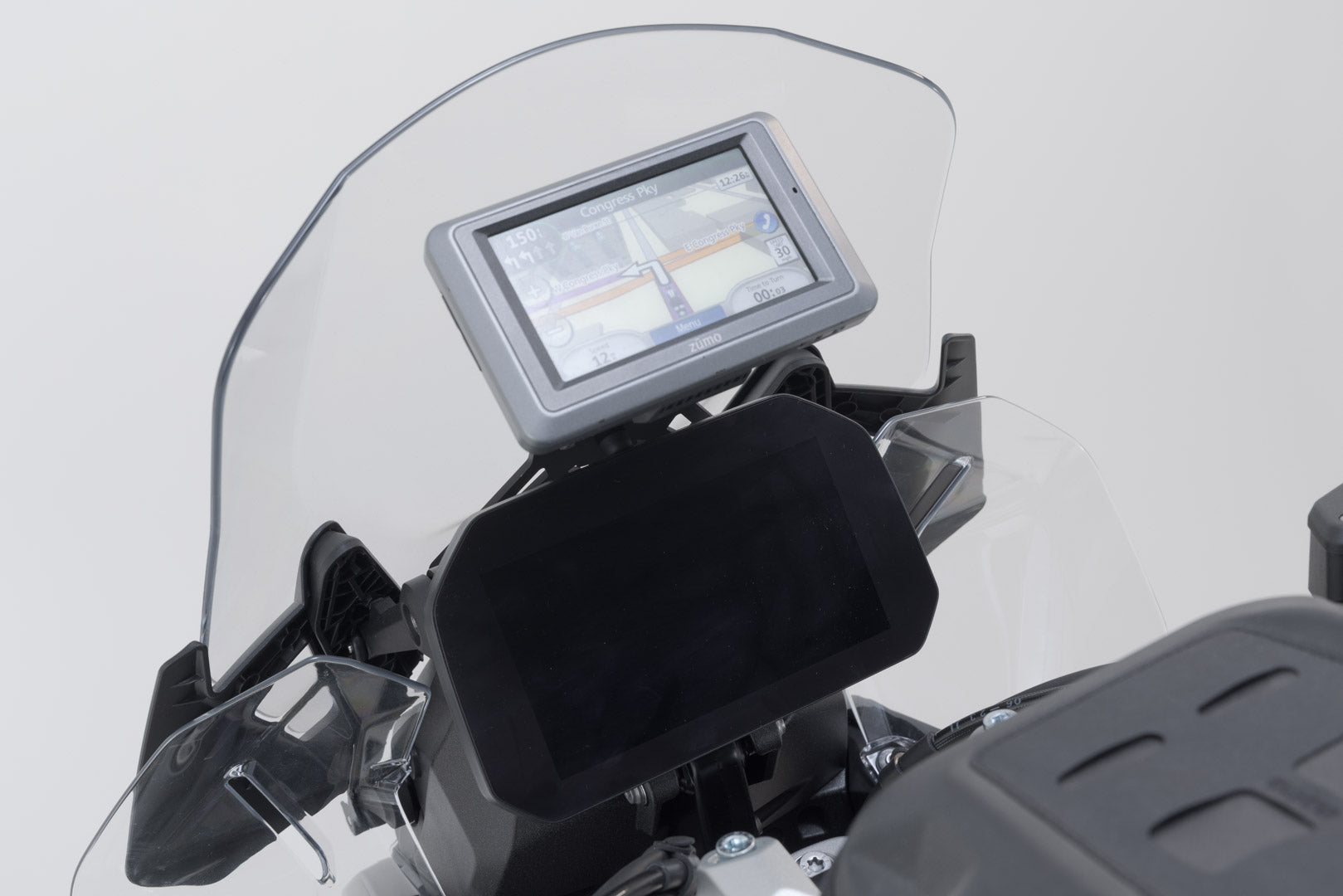 GPS mount for cockpit BMW R 1300 GS (23-) Black