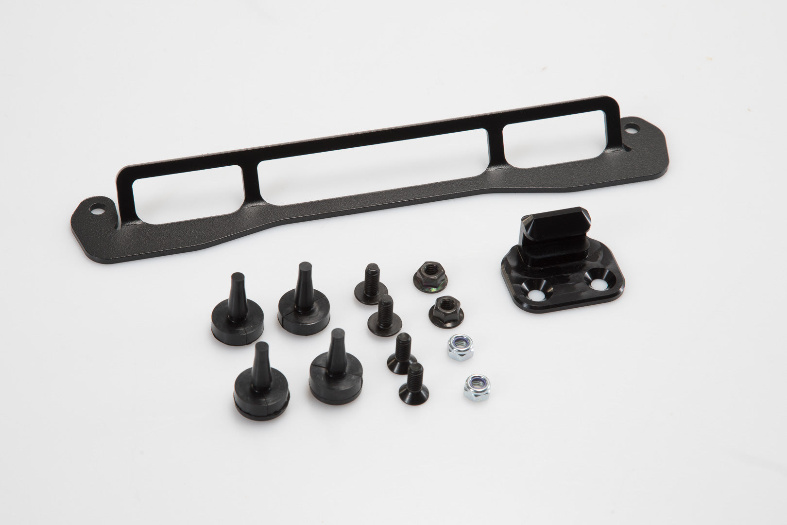 Adapter kit for Adventure-RACK For Shad Black