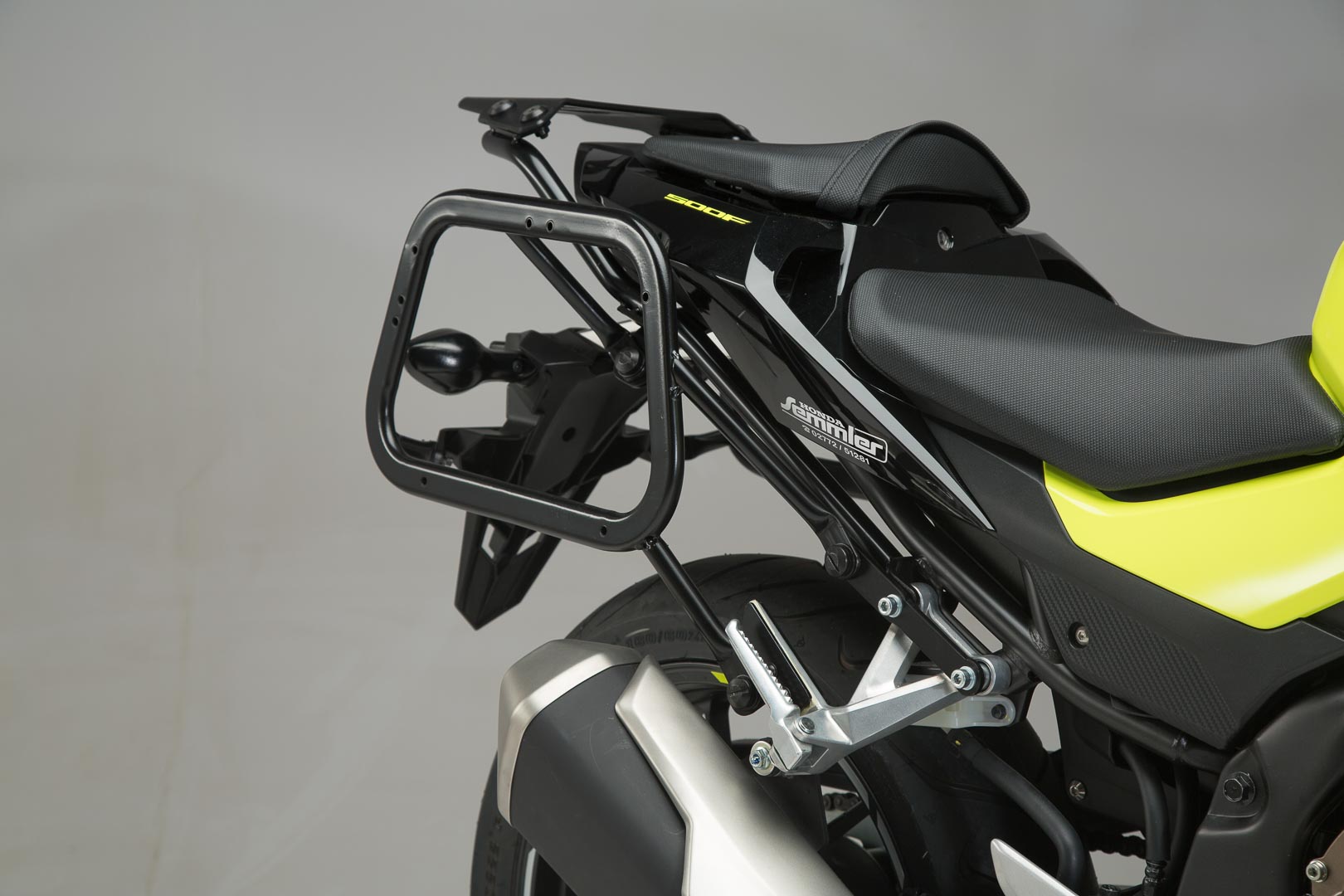 EVO Side Carriers Honda CB500F (-18) / CBR500R (16-) Black