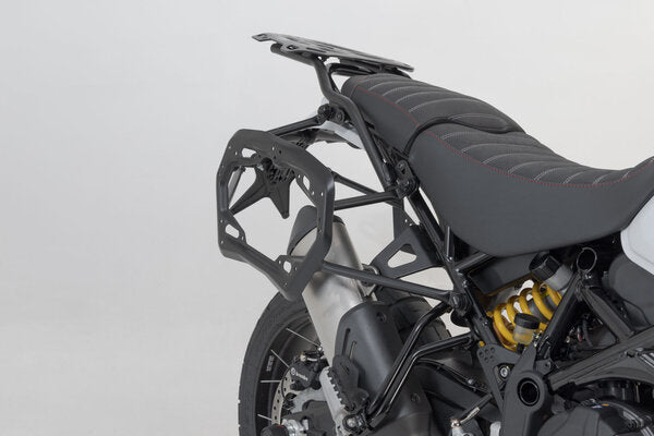TRAX ADV aluminium case system Ducati DesertX (22-) 45/37 litre Black