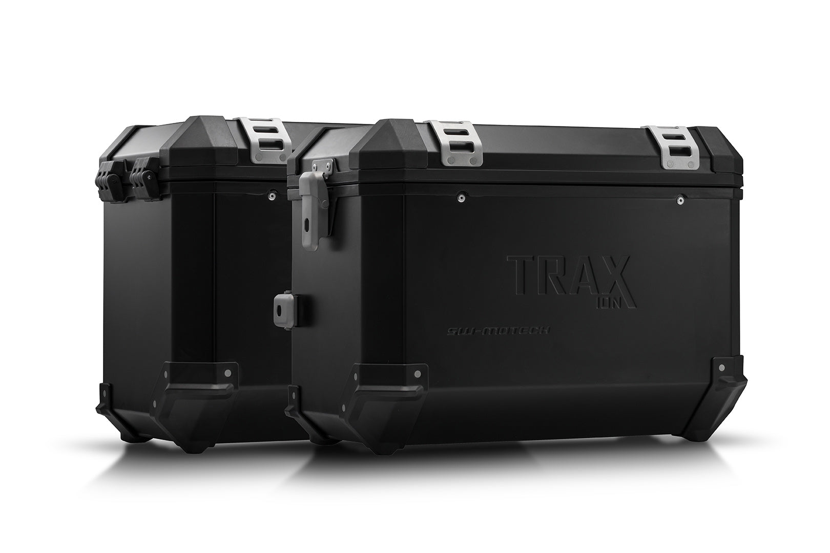 TRAX ION Aluminium Case System 45/45 litre Honda XL 700 V Transalp (07-12) Black