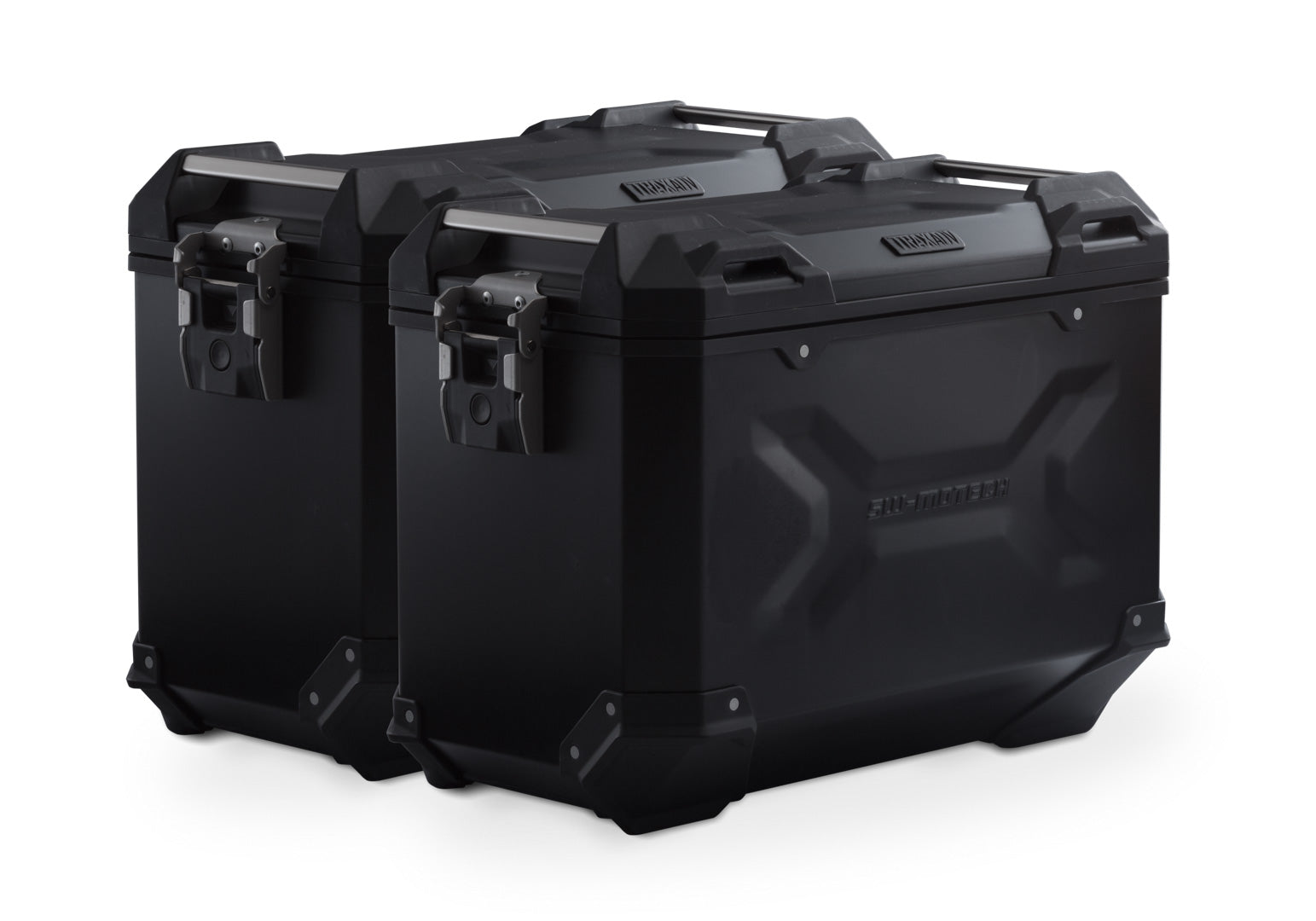 TRAX ADV aluminium case system Honda XL750 Transalp (22-) 45/45 litre Black