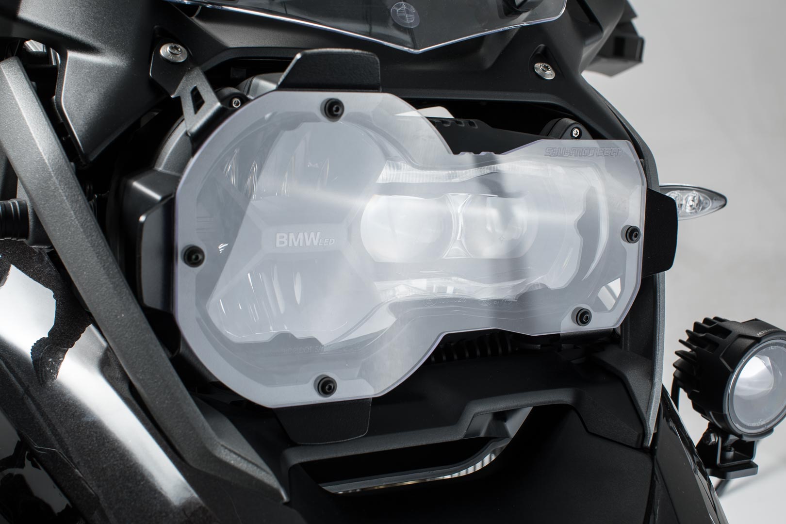 Headlight Guard Bracket with PVC panel BMW R1200GS, R1250GS
