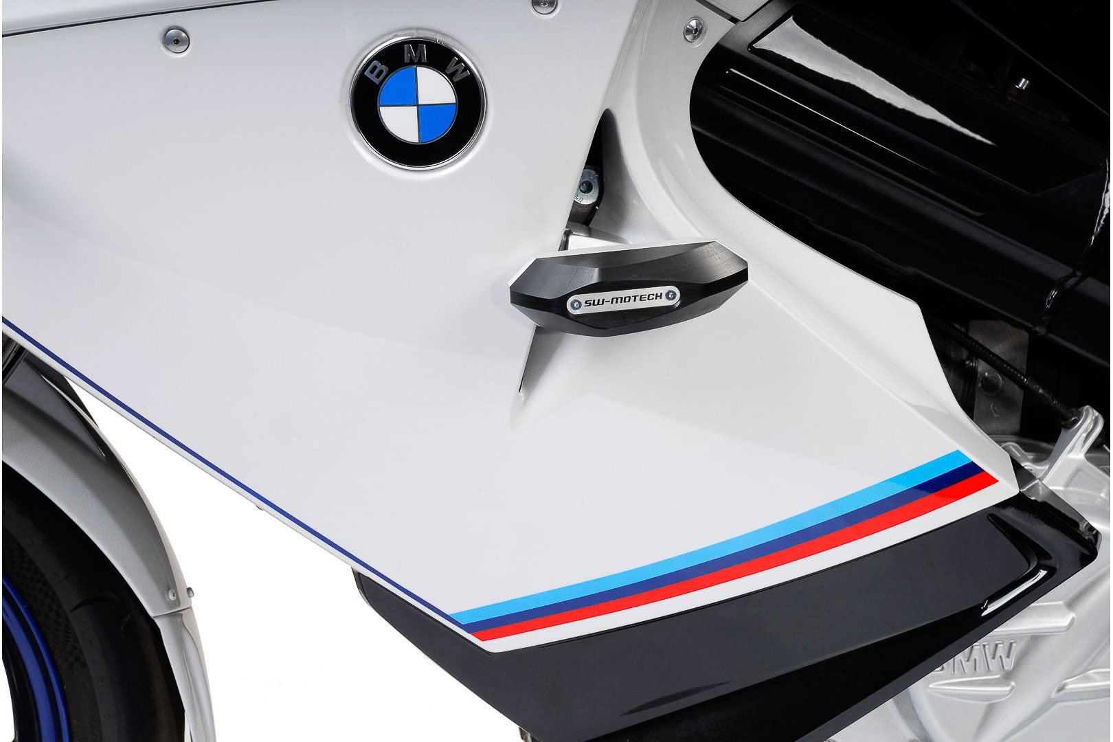 Slider set for frame Black BMW F 800 ST (06-12)